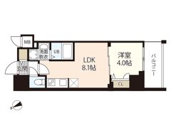 S－RESIDENCE鶴見町altanoの間取り画像