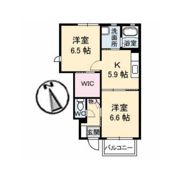 シャーメゾン大山A棟の間取り画像