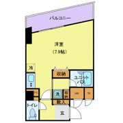 マリオン新宿河田の間取り画像