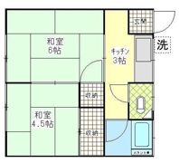 第二浅野アパートの間取り画像