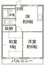 ヒルズ藤原の間取り画像