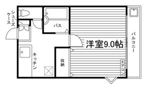 原宿コーポの間取り画像