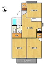 ボンセジュール企救丘 A棟の間取り画像