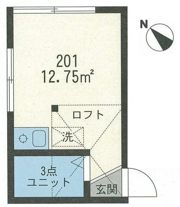 アドニス西戸部の間取り画像