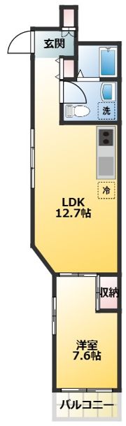コルティーレ世田谷の間取り画像