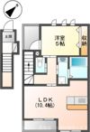 LUNAⅠ SAKURAIの間取り画像