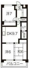 レジデンス瀬古の間取り画像