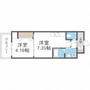 エスリードレジデンス江坂垂水町の間取り画像