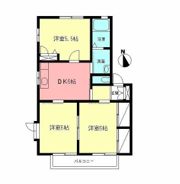 コージーコートBの間取り画像