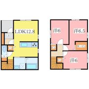 貸家 二の宮1丁目B棟の間取り画像