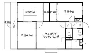 ベイリーフAの間取り画像