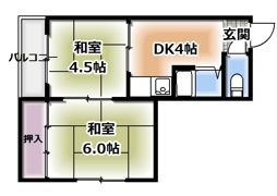 浜町ハイツの間取り画像