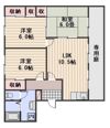 パレスヒジヤA棟の間取り画像