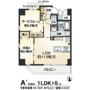 リリィベル梅田西の間取り画像