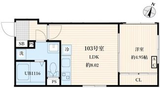 Aglaia要町の間取り画像