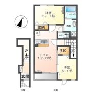 コンフォール Kの間取り画像