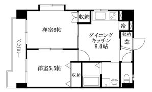 パレ・グラン室町の間取り画像