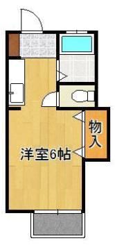 プチメゾン水巻の間取り画像