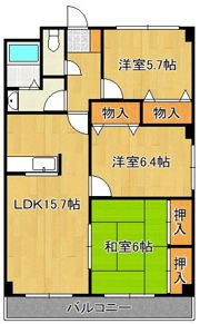 グラフキッズ企救丘の間取り画像