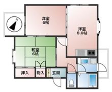 メゾンGPの間取り画像
