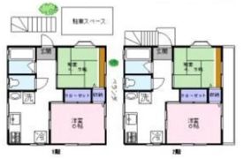 白川貸家の間取り画像