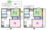 白川貸家の間取り画像