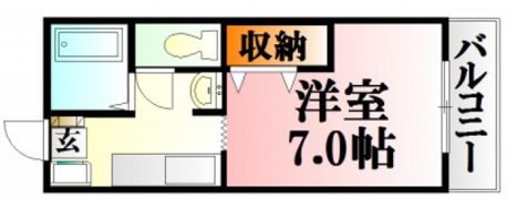 サンライフ市地Aの間取り画像