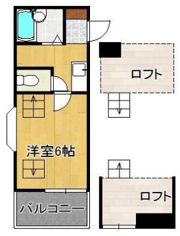 ロイヤルシャトー黒崎の間取り画像