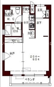 コリドールベルエアの間取り画像