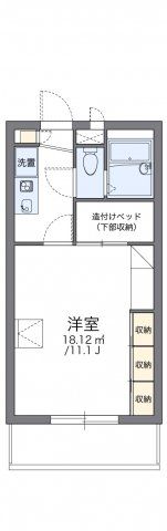 レオパレスヴィル ヌーブの間取り画像