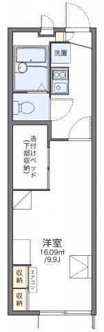 レオパレス清香の間取り画像