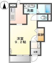 ハイブリッド高松Ⅱの間取り画像