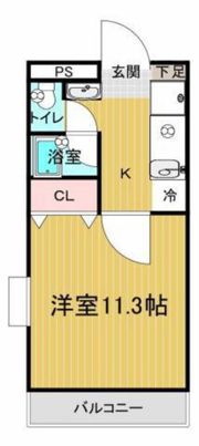 ピュアベルデ南方の間取り画像