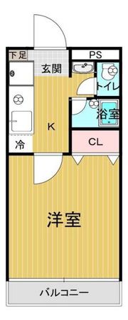 ピュアベルデ南方の間取り画像