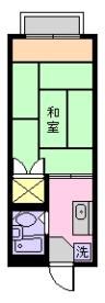 コーポKの間取り画像
