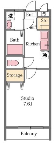 ベルリーソ川越の間取り画像