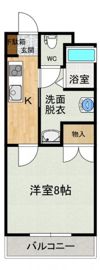 グローリー川内の間取り画像