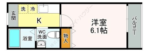 コヤス・ハーフェンハイムの間取り画像