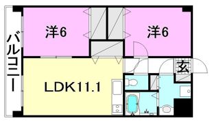 リバーサイドマンションの間取り画像