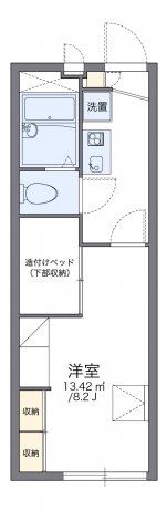 レオパレスオアシスの間取り画像
