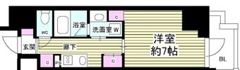 ミリアレジデンス根岸柳通りの間取り画像
