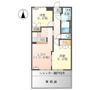 シャロームの間取り画像