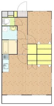 桜ヶ丘マンションの間取り画像