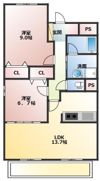 パークサイド高井の間取り画像
