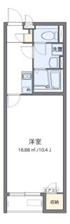 クレイノ巌根Ⅱの間取り画像