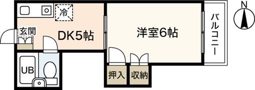 丸井ビルの間取り画像