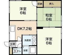 HUMMINGみのりの間取り画像