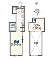 MELDIA星川の間取り画像