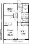 リブリ・Ajisaiの間取り画像