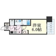エスリード新大阪グランゲートノースの間取り画像